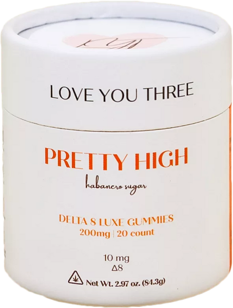 Pretty High Habanero Sugar Luxe Gummies